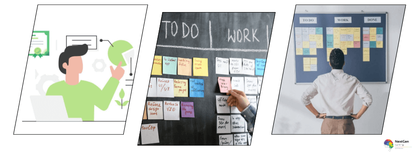 This Scrum Master Course offers online training in Scrum principles, roles, ceremonies and artifacts. Ideal for learners seeking scrum training or agile scrum course knowledge. Covers project facilitation, backlog refinement, sprint processes and team collaboration. Designed for flexible global online learning.