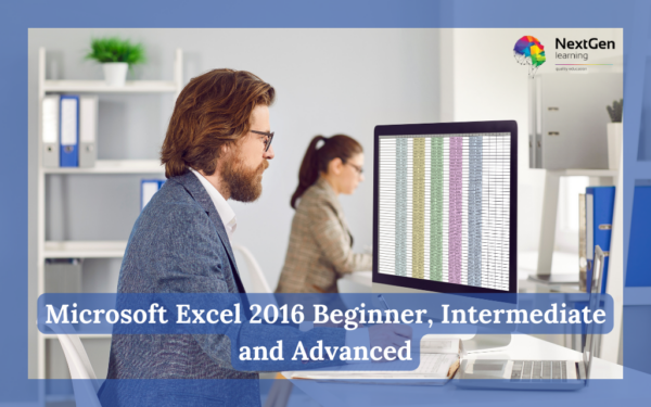 Microsoft Excel 2016 Beginner, Intermediate and Advanced