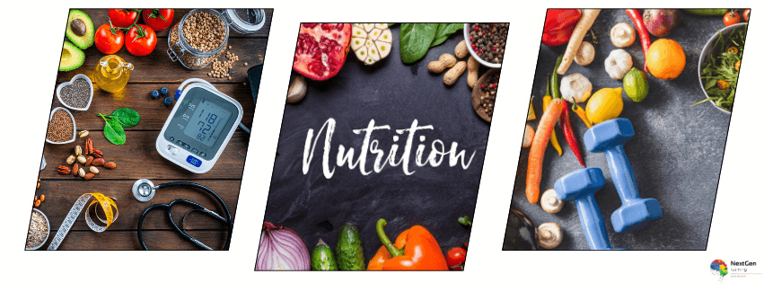 Nutrition and health fundamentals illustrated through balanced nutrition, vitamins, minerals and lifestyle awareness. This image represents nutrition basics including food choices, nutrient balance and wellbeing principles. It highlights healthy nutrition concepts and everyday dietary understanding. Visual overview of nutrition science fundamentals and healthy living.