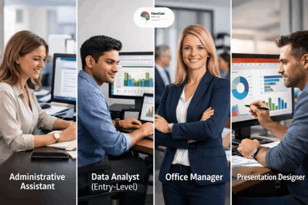 MS Office Course (4 In 1) - MS Word, Excel, Access & PowerPoint