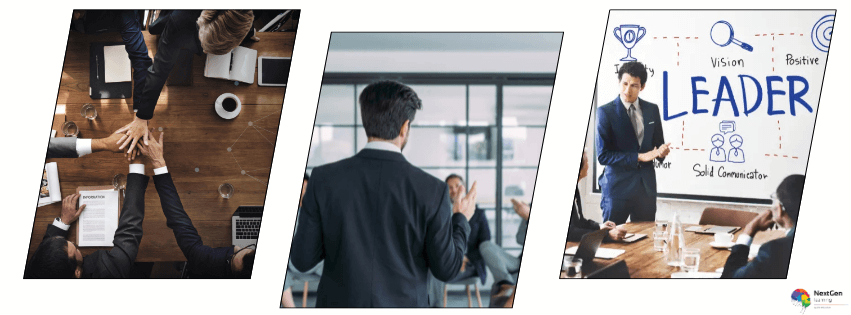 Professional learners developing leadership and management skills in an online global training course.