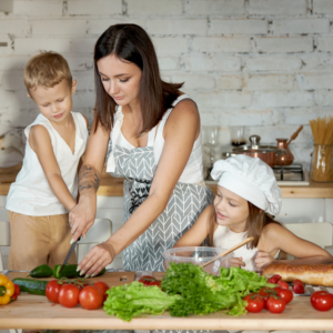 Healthy and Vegetarian Cooking for Children