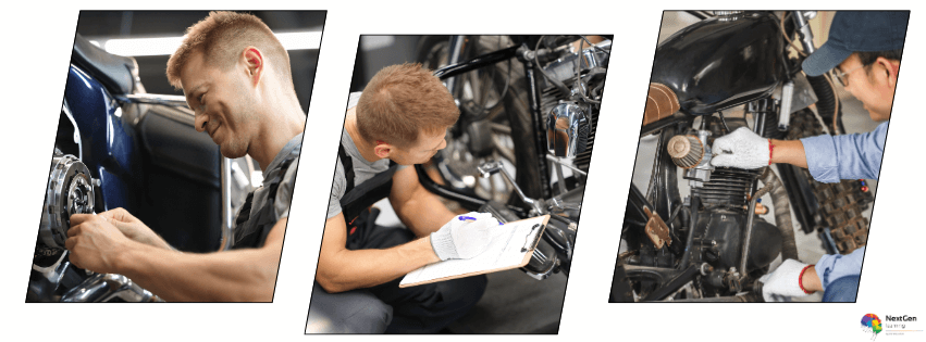 two wheeler servicing course