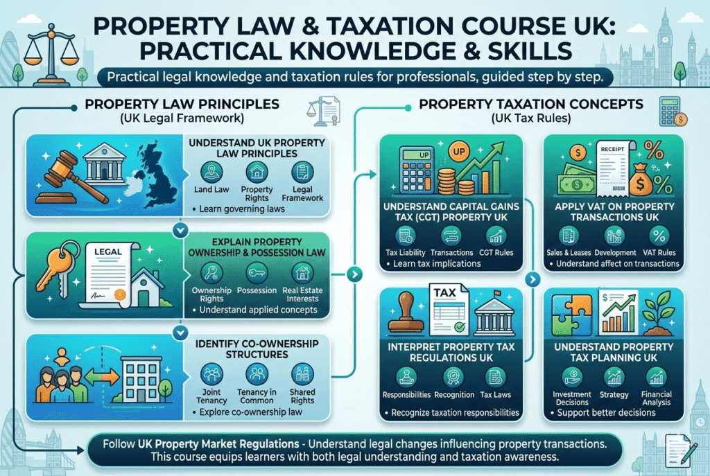 UK Property Law & Taxation Course Learning Outcomes