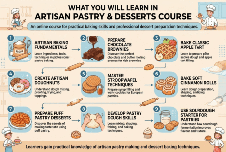 Artisan Pastry & Desserts Course Modules