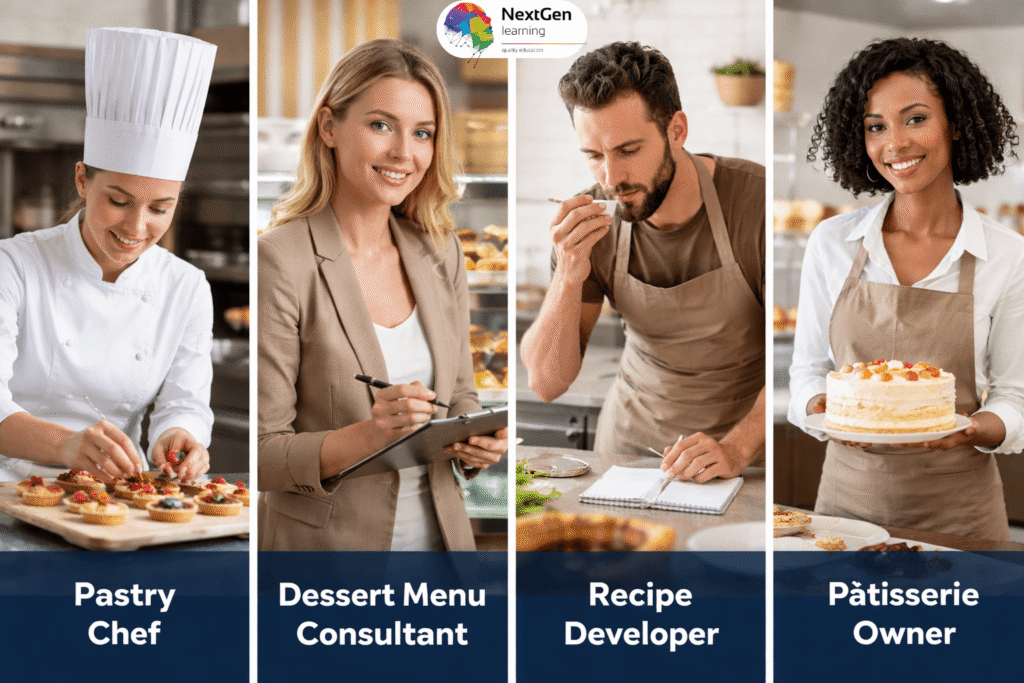 Career Path of artisan pastry and desserts course