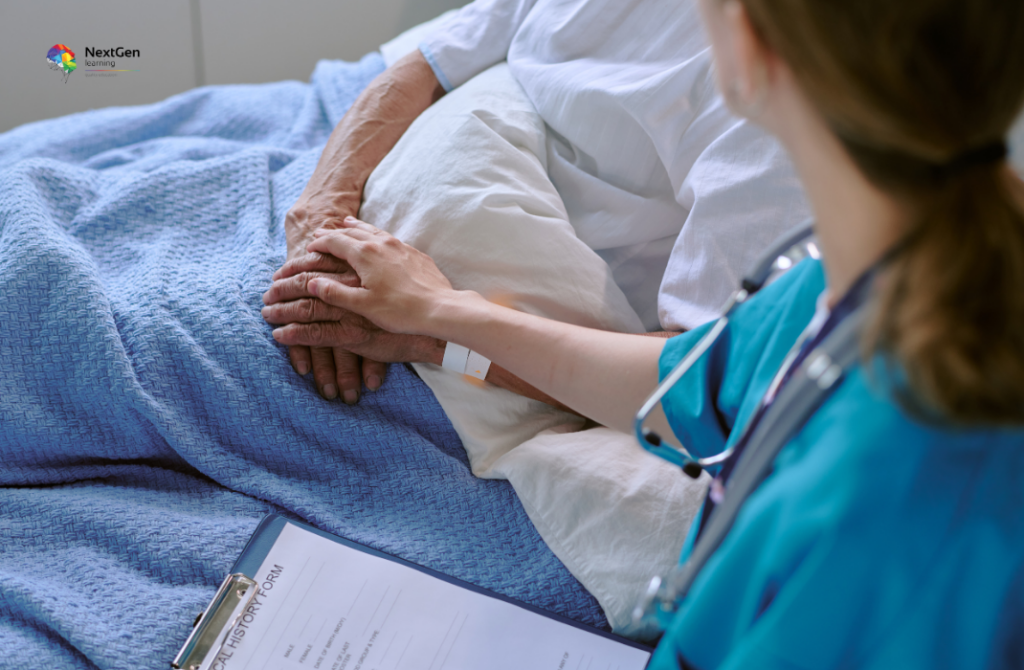 Nurse Holding Patient’s Hand