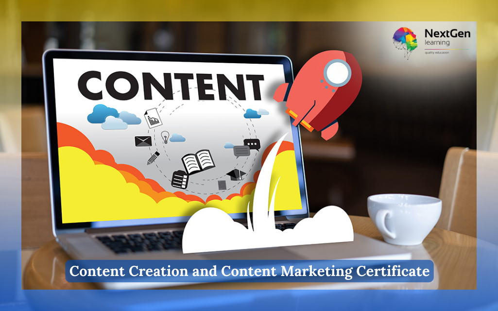 Content Creation and Content Marketing Certificate