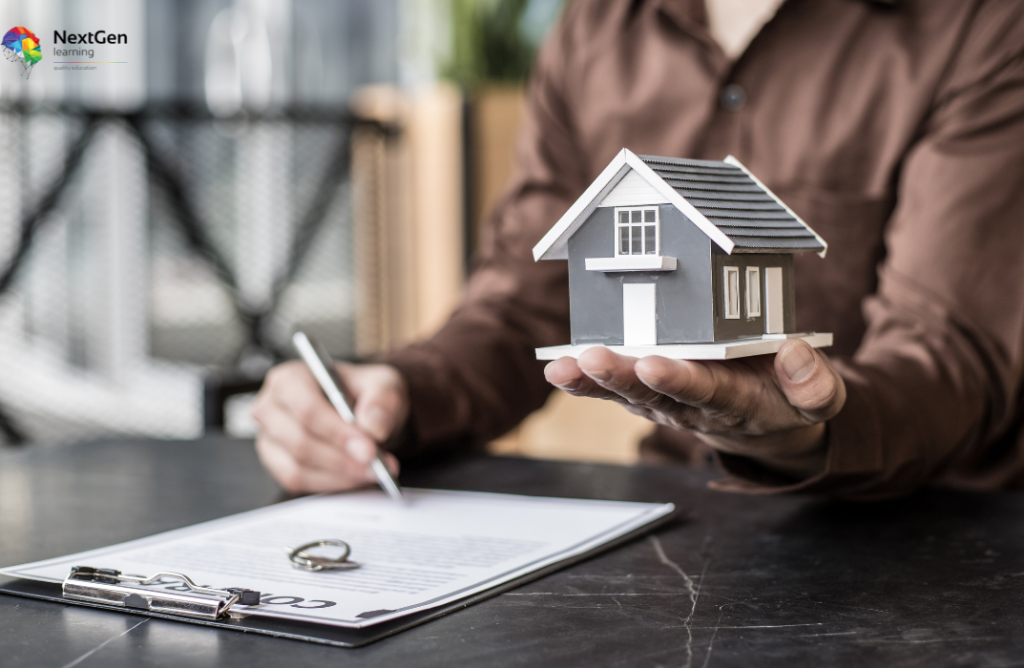 Person Holding House Model and Signing Agreement