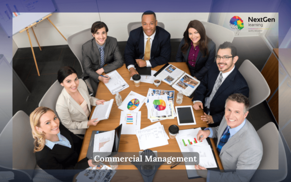 Commercial Management - Group of Managers in a Conference Room