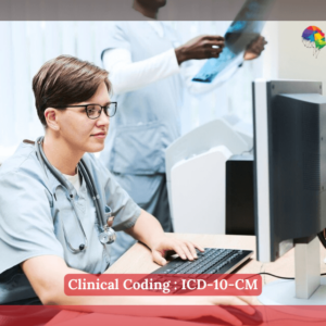 Clinical Coding - Doctor working with computer in office