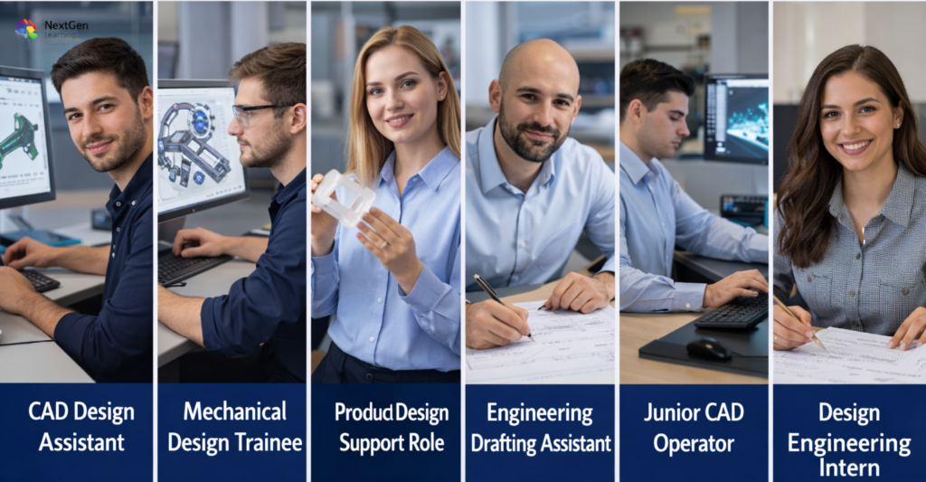 Roles in CAD and mechanical design