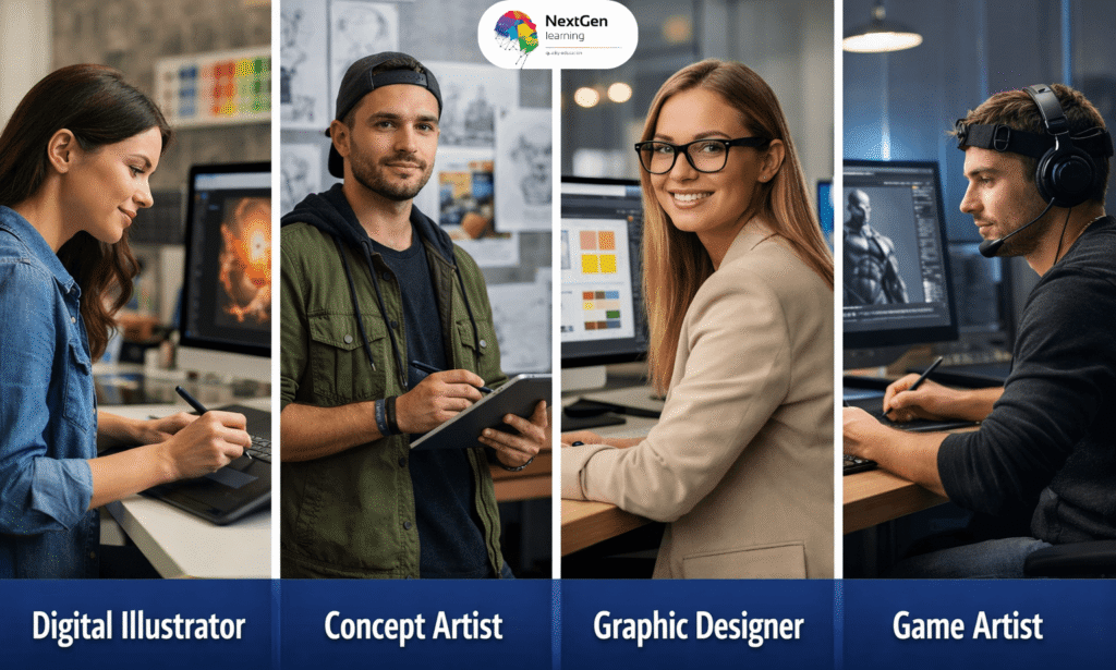 Career Path of Photoshop Digital Painting