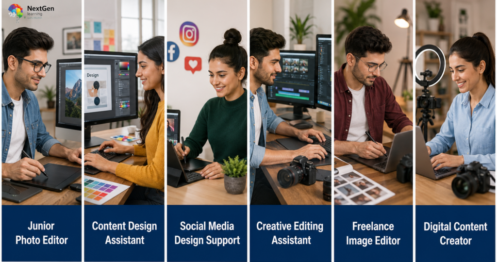 Roles in creative and content design