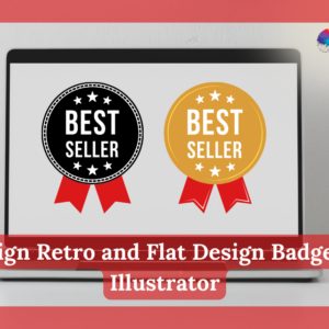 Design Retro and Flat Design Badges in Illustrator