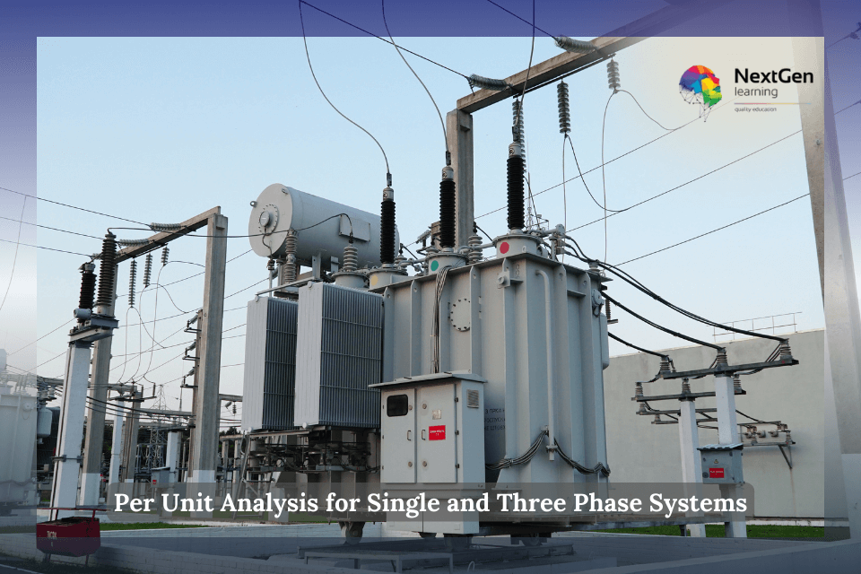 Per Unit Analysis for Single and Three Phase Systems