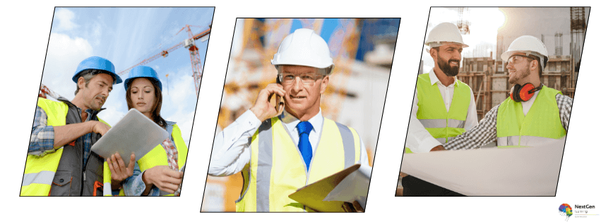 This image represents the SMSTS training scheme focusing on site management safety fundamentals and construction risk control. It highlights health and safety responsibilities, site planning and hazard awareness. Designed for understanding safety leadership within construction environments. A visual overview of core site safety management principles.