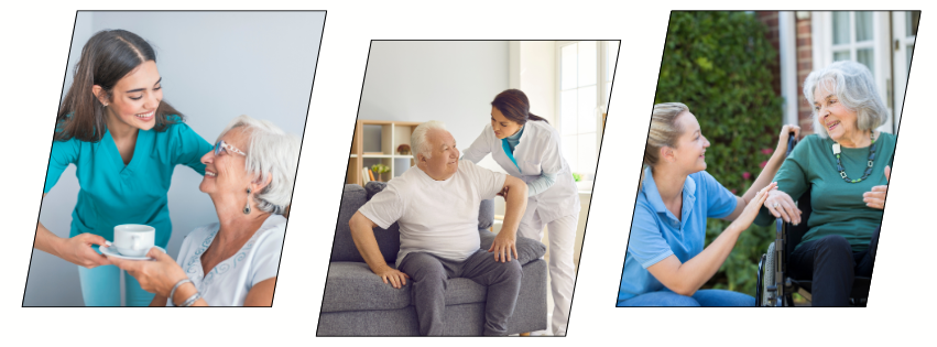 Carers supporting elderly individuals with compassion, illustrating strong Observation Skills for Carers in everyday care.