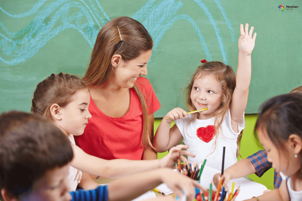Infographic showing pedagogy, highlighting teaching methods, learning processes, and classroom strategies that support student engagement, creativity, and educational development.