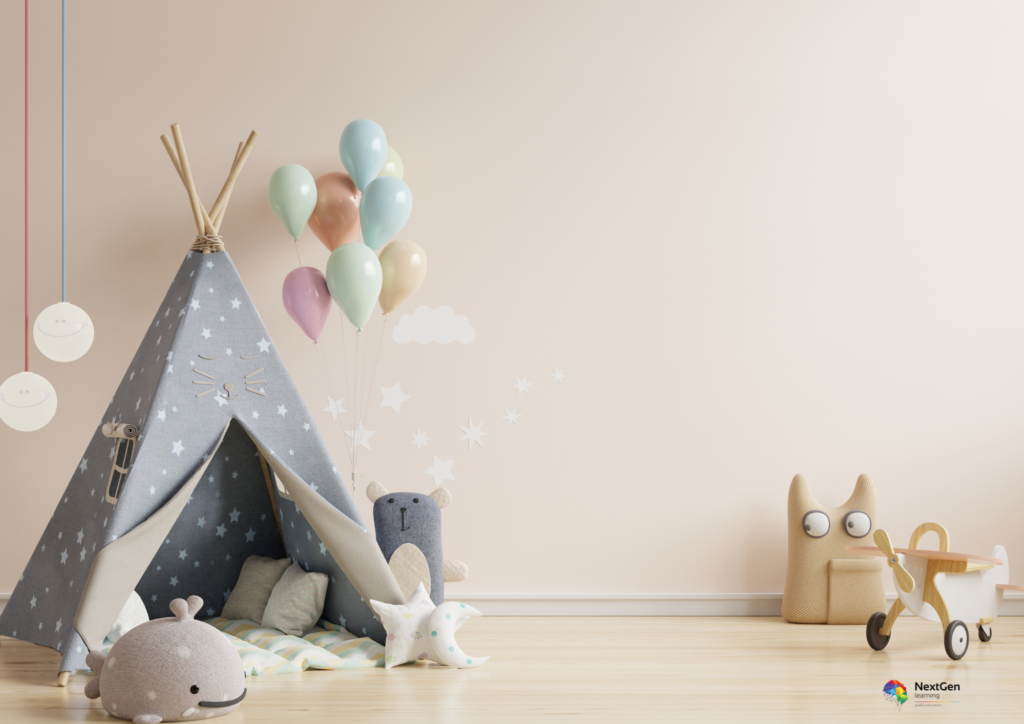 Star Tent with Toys