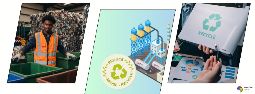 This image represents the process improvement course focused on reducing waste using Lean methods and workflow analysis. It visually highlights key tools such as process mapping and waste identification.