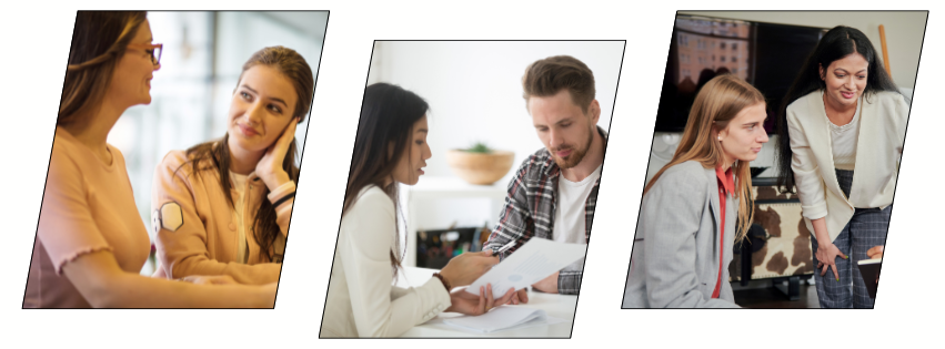 Professionals engaging in Coaching and Mentoring in Care, demonstrating teamwork and support as part of a Coaching course.