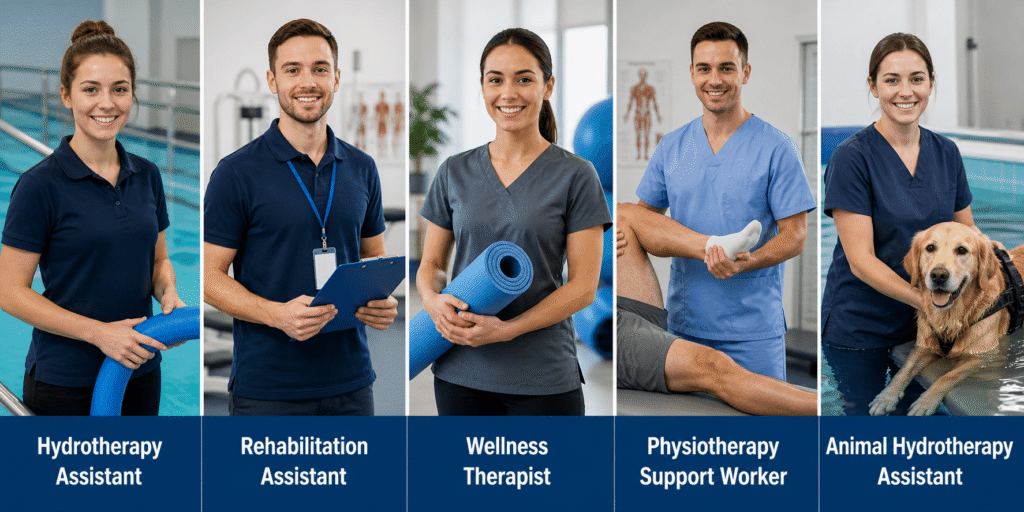 Hydrotherapy and electrotherapy career roles in rehabilitation and healthcare