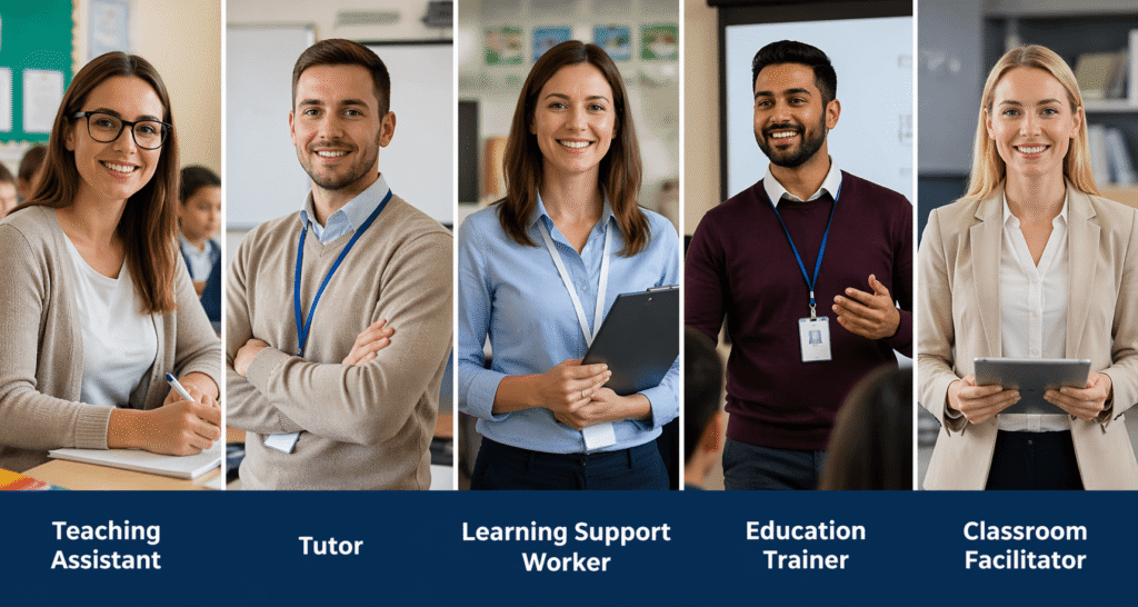 Education Career Roles Teaching Assistant Tutor Trainer