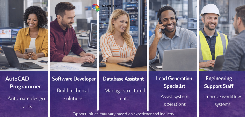 Technical roles enhanced by AutoCAD and C# integration