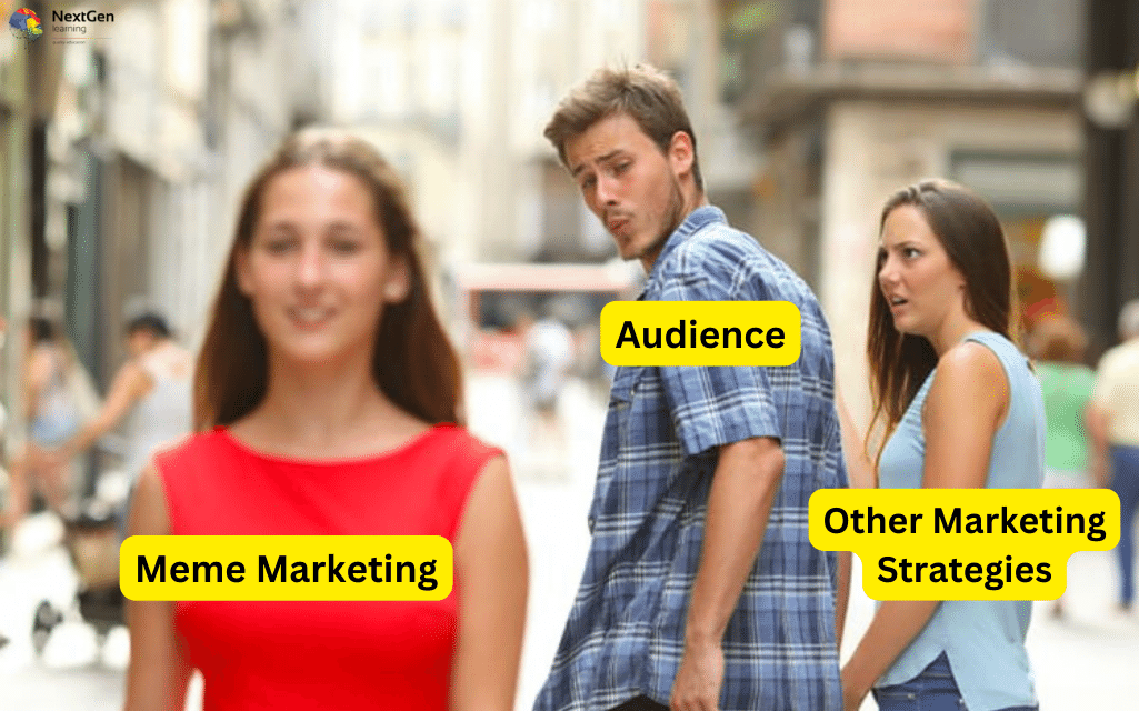 Distracted Boyfriend Meme - Meme Marketing - Best Way to Build Your Audience & Increase Sales