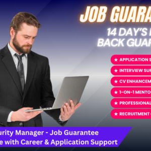 Cyber Security Manager - Job Guarantee Programme with Career & Application Support