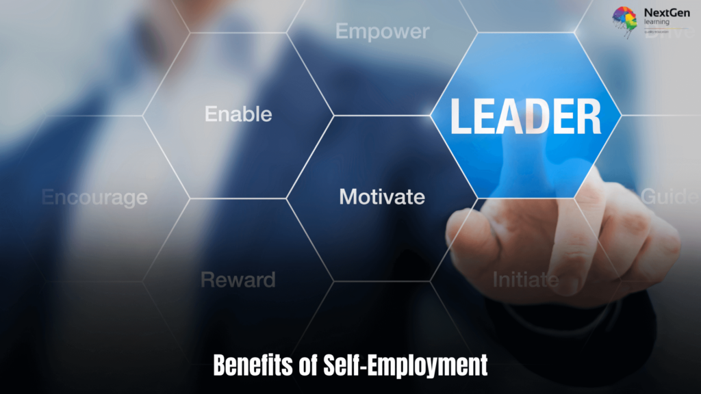 Self-employment benefits and drawbacks