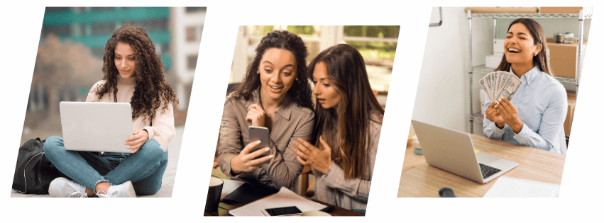 How to earn money, ways to earn money online, how to earn quick cash through digital platforms, group of people engaging in activities that enable earning opportunities