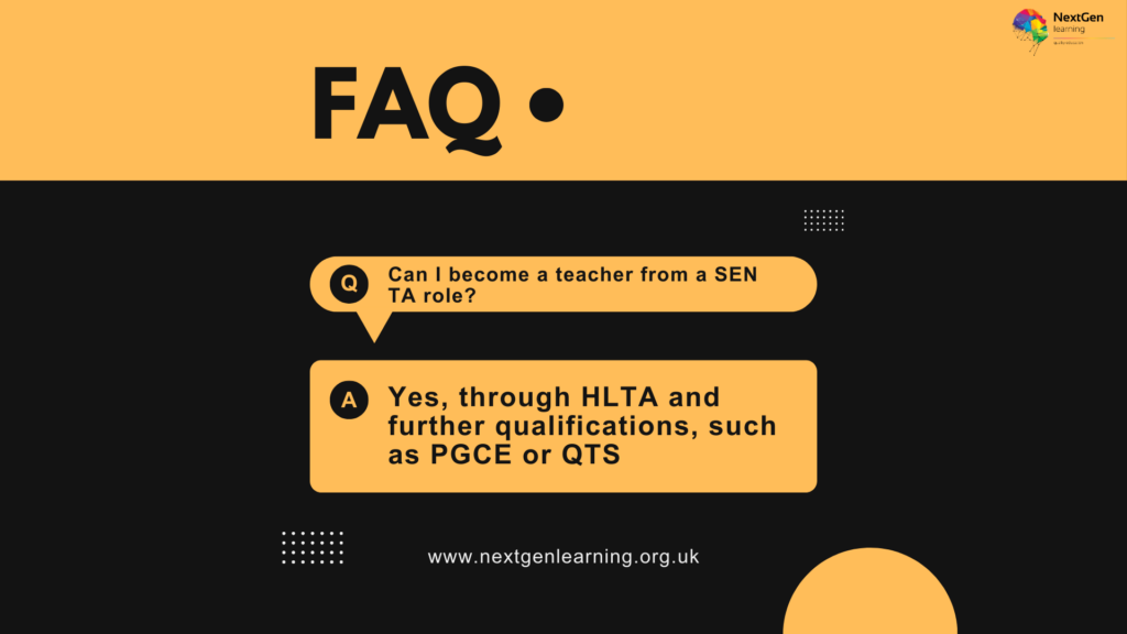 FAQs about sen teaching assistants