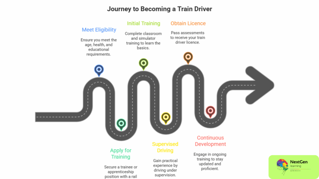 how to become a train driver