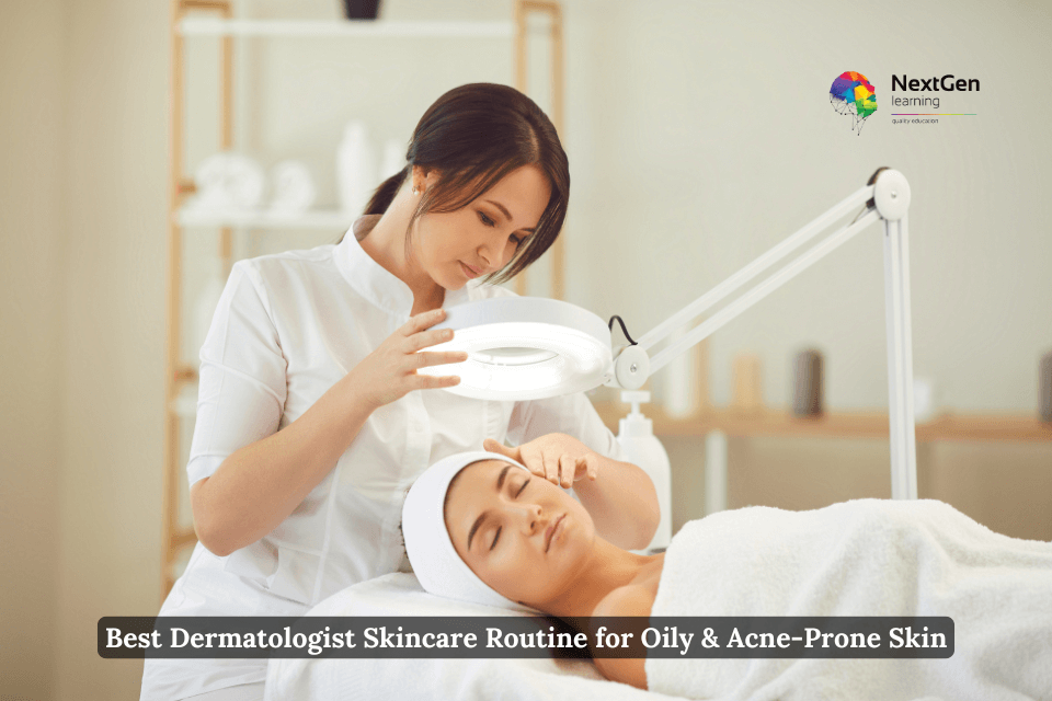 Best dermatologist skincare routine for oily and acne-prone skin