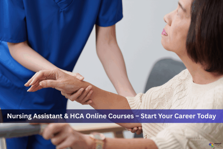 Nursing Assistant & HCA Online Courses