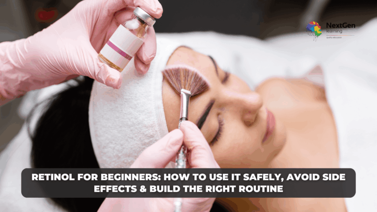 Retinol, How To Use Retinol, Retinol Benefits, Retinol Serum, How Often To Use Retinol, Retinol Purge, Vitamin A Skincare, How To Use Retinol Safely For Beginners