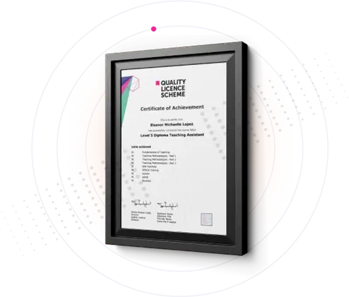 QLS endorsed course completion certificate issued by Nextgen Learning