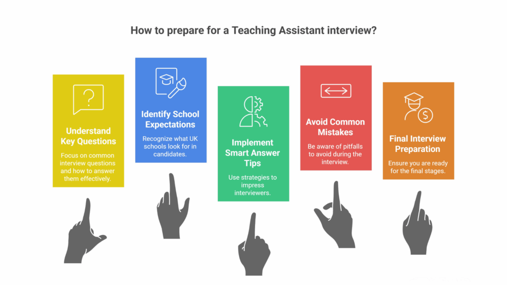 How to prepare for a teaching assistant interview with key questions, smart answer tips, and common mistakes to avoid