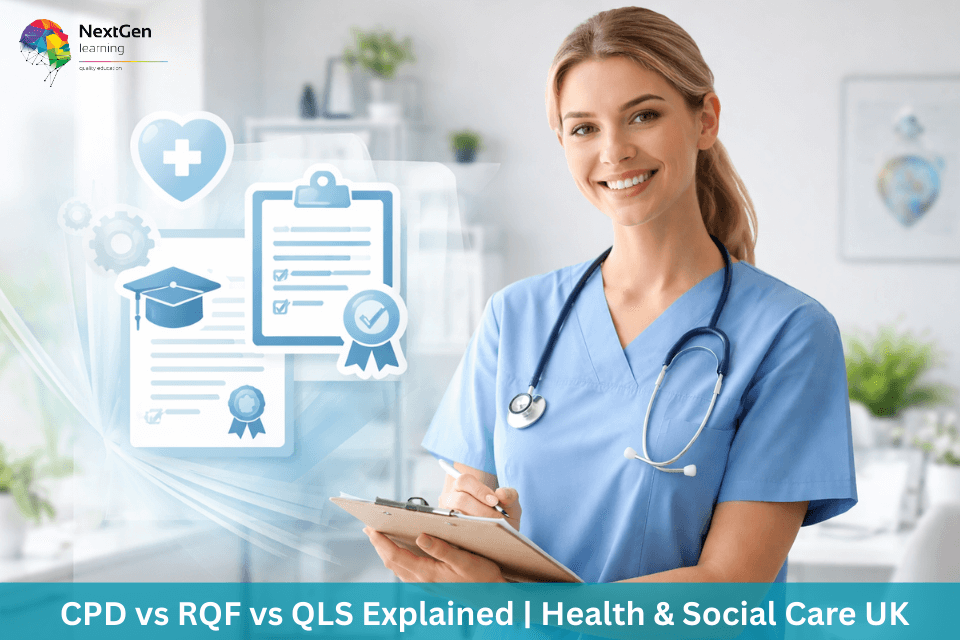 CPD vs RQF vs QLS Explained Health & Social Care UK