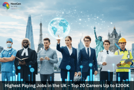 Highest Paying Jobs in the UK (2026) – Top 20 Careers Up to £200K