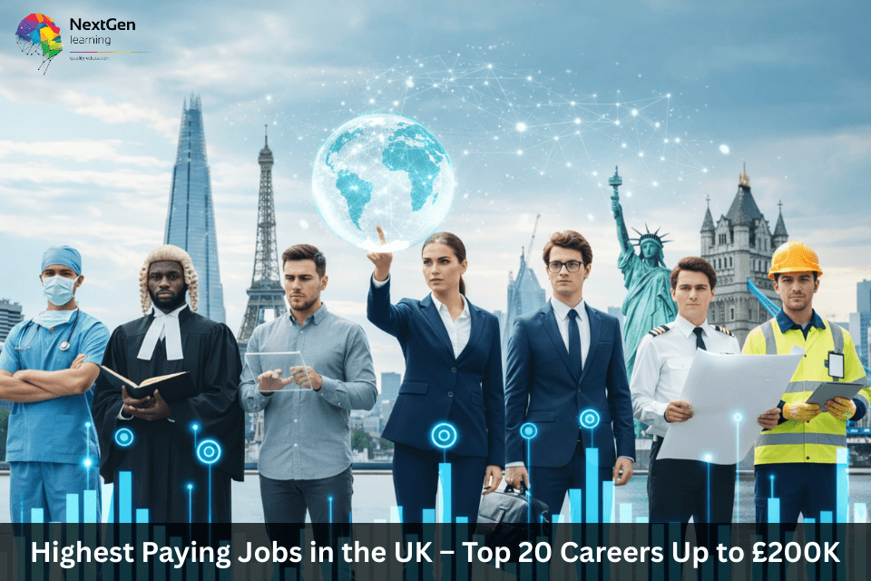 Highest Paying Jobs in the UK – Top 20 Careers Up to £200K