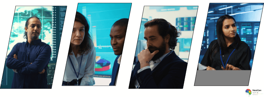 Professionals working in risk management and crisis response roles