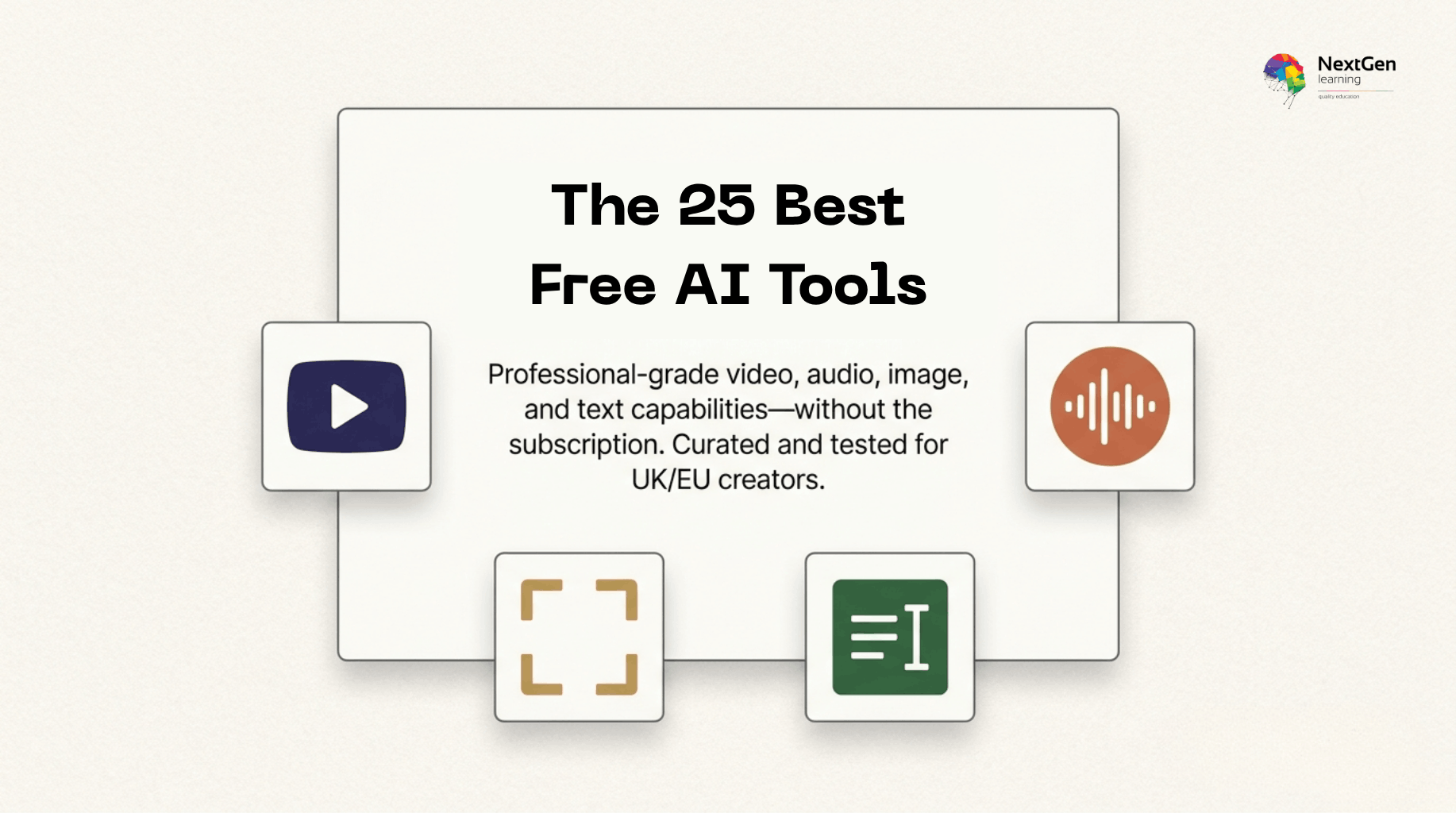25 Best Free AI Tools