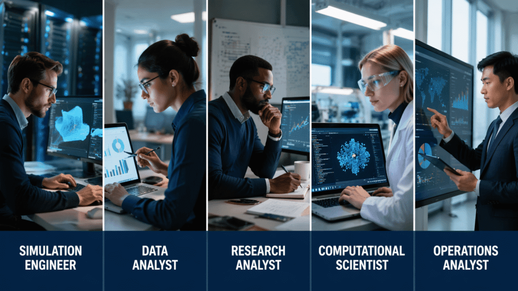 simulation engineer data analyst computational scientist career path
