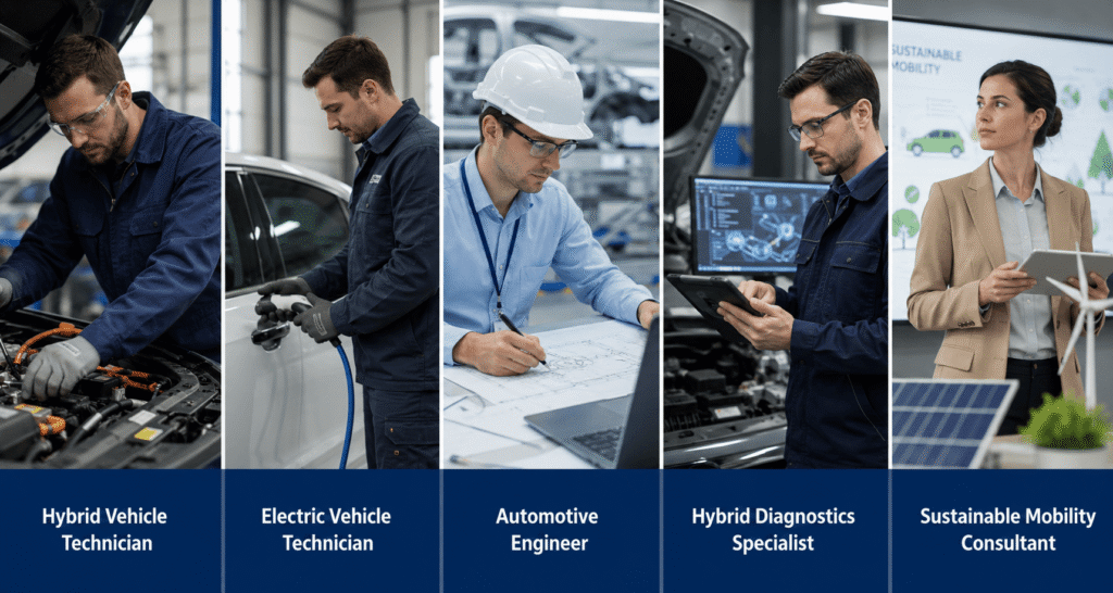 Hybrid Vehicle Technician and EV Careers Training Banner
