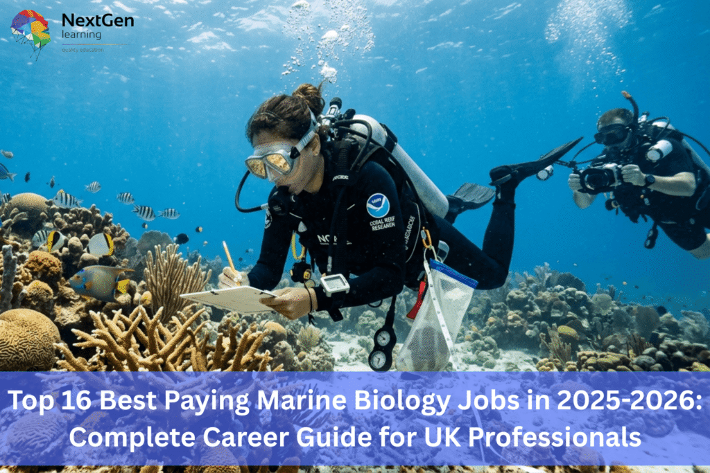 Top 16 Best Paying Marine Biology Jobs in 2025-2026 UK