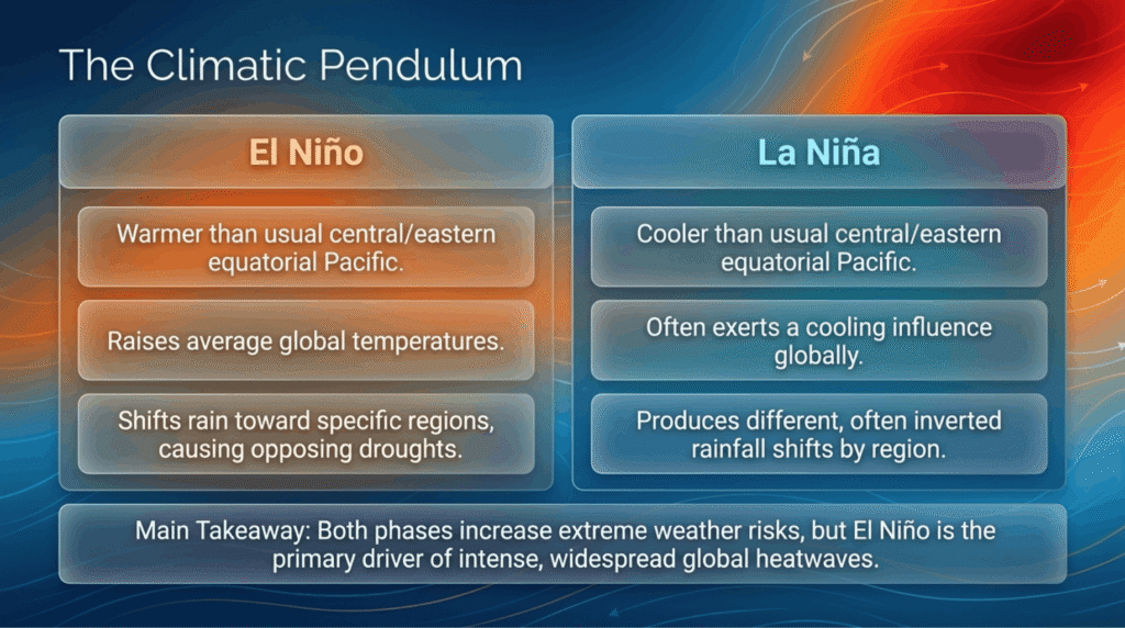 El Niño vs La Niña - What Is the Difference