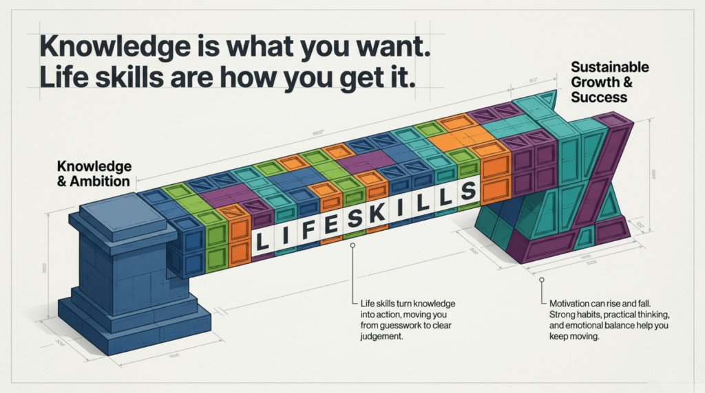 How life skills turn knowledge into personal growth and success
